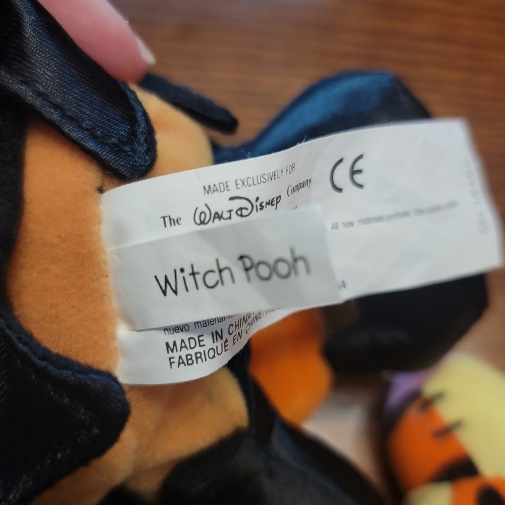 Disney Halloween Winnie The Pooh, Tigger, Goofy Beanie Lot - Picture 15 of 15